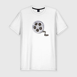 Футболка slim-fit Кинолента, цвет: белый