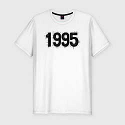 Футболка slim-fit 1995 энергия, цвет: белый