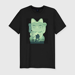 Футболка slim-fit Neko Turbo Granny Dandadan, цвет: черный