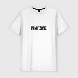 Мужская slim-футболка Sigma cat in my zone
