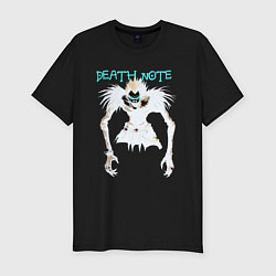 Мужская slim-футболка Death note Ryuk - галлюцинации