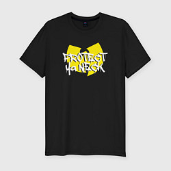 Футболка slim-fit Protect ya neck Wu-Tang, цвет: черный