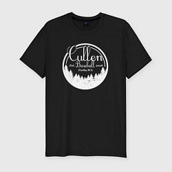 Футболка slim-fit Baseball Cullen, цвет: черный