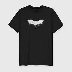 Футболка slim-fit Dark knight, цвет: черный