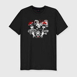 Футболка slim-fit Герои Бэтмена, цвет: черный