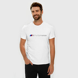 Футболка slim-fit BMW Performance, цвет: белый — фото 2
