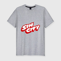 Футболка slim-fit Sin City, цвет: меланж