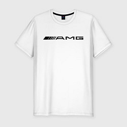 Футболка slim-fit AMG, цвет: белый