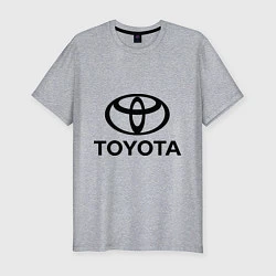 Футболка slim-fit Toyota Logo, цвет: меланж