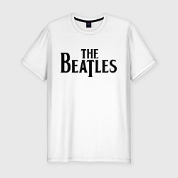 Мужская slim-футболка The Beatles