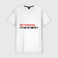 Футболка slim-fit Toyota Harrier, цвет: белый