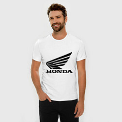 Футболка slim-fit Honda Motor, цвет: белый — фото 2