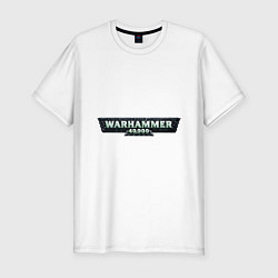 Футболка slim-fit Warhammer 40 000, цвет: белый