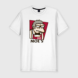 Мужская slim-футболка Moe's
