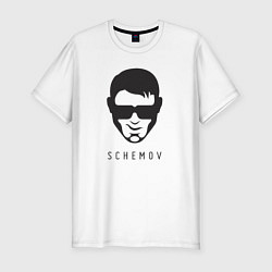 Мужская slim-футболка Schemov