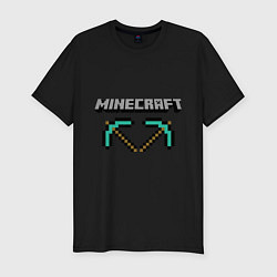 Футболка slim-fit Minecraft Hero, цвет: черный