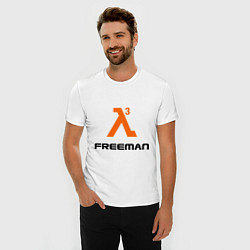 Футболка slim-fit HL3: Freeman, цвет: белый — фото 2