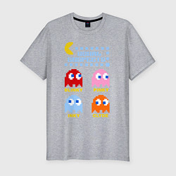 Футболка slim-fit Pac-Man: Usual Suspects, цвет: меланж