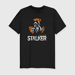 Футболка slim-fit STALKER: Online, цвет: черный