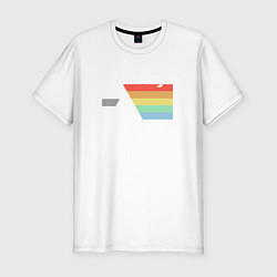 Футболка slim-fit Pink Floyd, цвет: белый