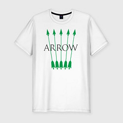 Мужская slim-футболка Green Arrow