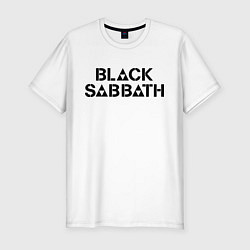 Мужская slim-футболка Black Sabbath