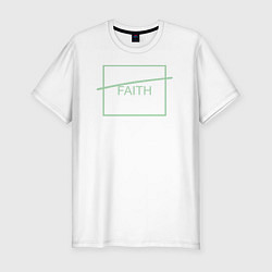 Мужская slim-футболка 30 STM: Faith