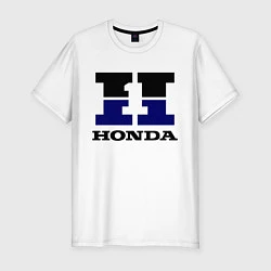 Футболка slim-fit Honda, цвет: белый