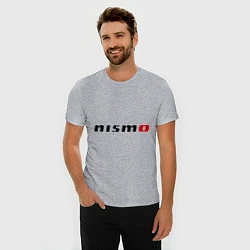 Футболка slim-fit Nismo, цвет: меланж — фото 2