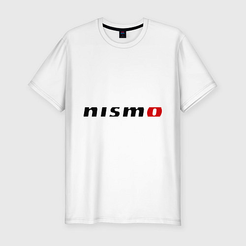 Мужская slim-футболка Nismo / Белый – фото 1