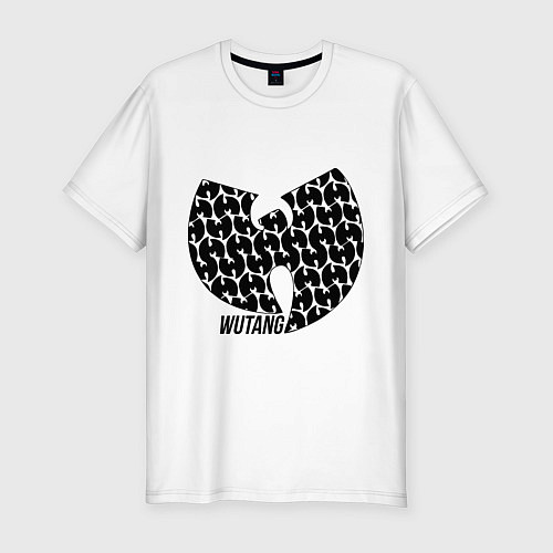 Мужская slim-футболка Wu-Tang Clan: Symbol / Белый – фото 1