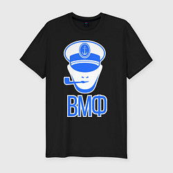 Мужская slim-футболка Военно-морской флот