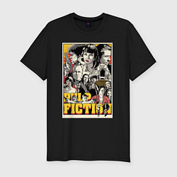 Футболка slim-fit Pulp Fiction Stories, цвет: черный