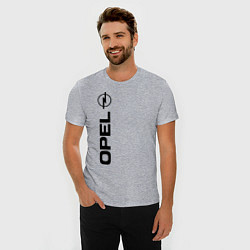 Футболка slim-fit OPEL, цвет: меланж — фото 2
