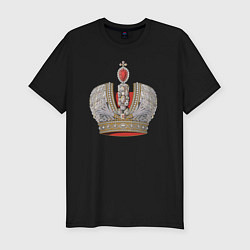 Мужская slim-футболка Crown of the Russian Empire