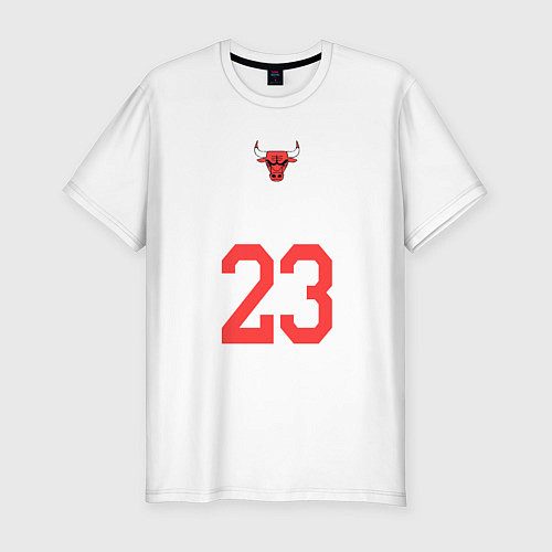 Мужская slim-футболка Jordan 23 / Белый – фото 1