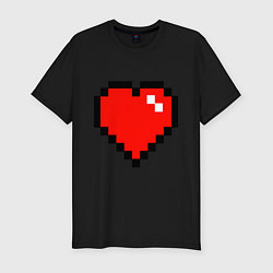 Футболка slim-fit Minecraft Lover, цвет: черный