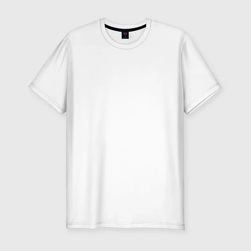 Мужская slim-футболка AUDI VW / Белый – фото 1