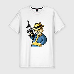 Мужская slim-футболка Fallout Pip-Boy