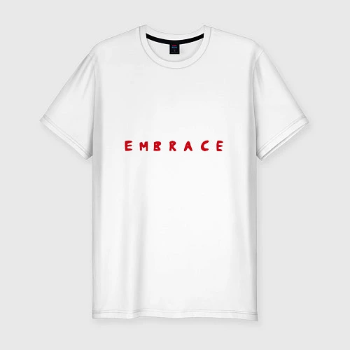 Мужская slim-футболка Armin van Buuren: Embrace / Белый – фото 1