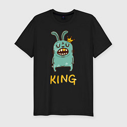 Футболка slim-fit Rabbit King, цвет: черный