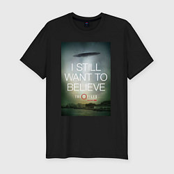 Футболка slim-fit X-Files: Aliens, цвет: черный