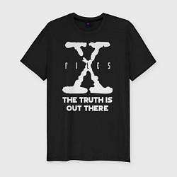 Футболка slim-fit X-Files: Truth is out there, цвет: черный