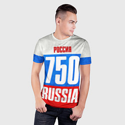 Футболка спортивная мужская Russia: from 750, цвет: 3D-принт — фото 2