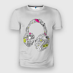 Мужская спорт-футболка Музыка улиц