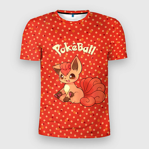 Мужская спорт-футболка Pokeball / 3D-принт – фото 1