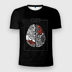 Мужская спорт-футболка Twenty one pilots: brain