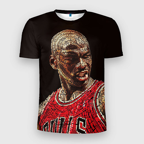 Мужская спорт-футболка Michael Jordan / 3D-принт – фото 1