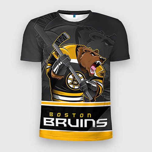 Мужская спорт-футболка Boston Bruins / 3D-принт – фото 1