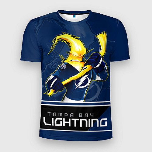 Мужская спорт-футболка Bay Lightning / 3D-принт – фото 1